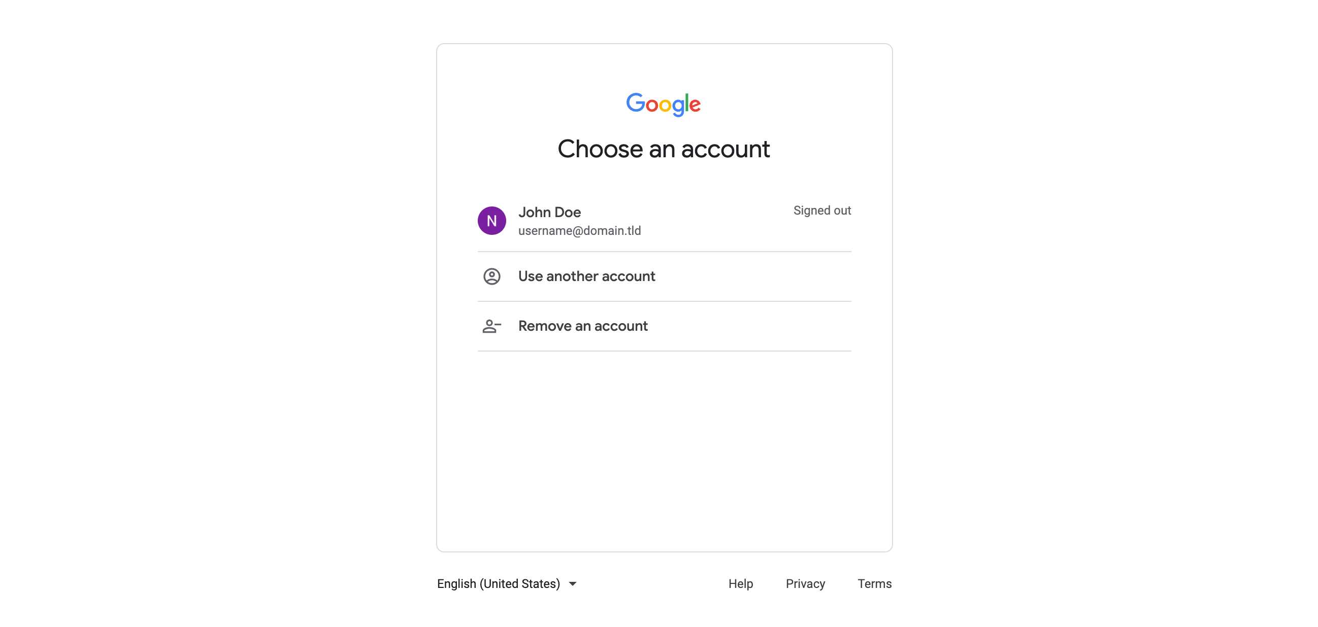 Google Login