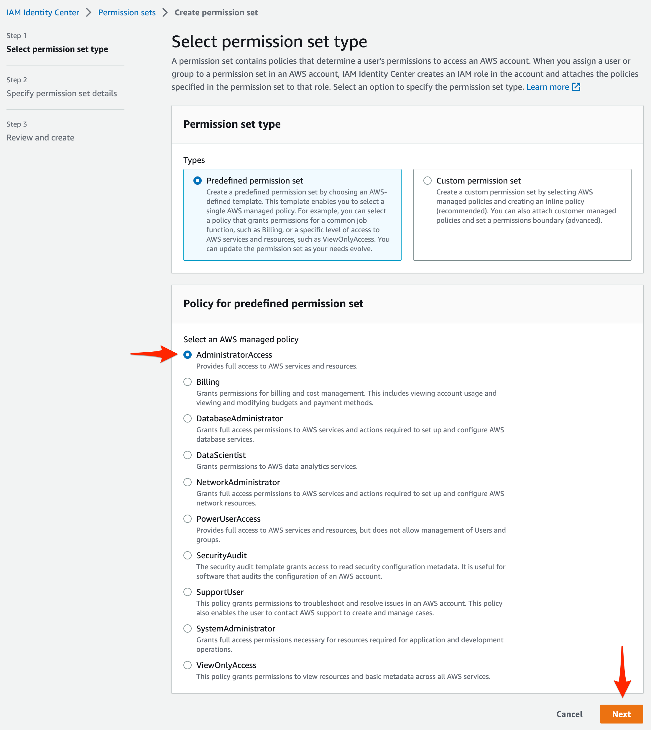 Permission Set Type